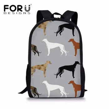 FORUDESIGNS Cute Kids Greyhounds Rescue Dog 3D Printing School Bags for Teenagers Shoulder Backpack Softback Students Bookbag
FORUDESIGNS Cute Kids Greyhounds Rescue Dog 3D Printing School Bags for Teenagers Shoulder Backpack Softback Students Bookbag