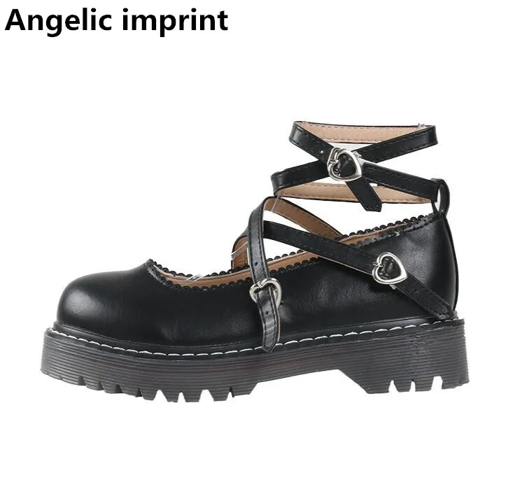 Angelic imprint fashion woman England shoes lady retro low heels Pumps women princess dress party shoes trifle heels love hearts
Angelic imprint fashion woman England shoes lady retro low heels Pumps women princess dress party shoes trifle heels love hearts