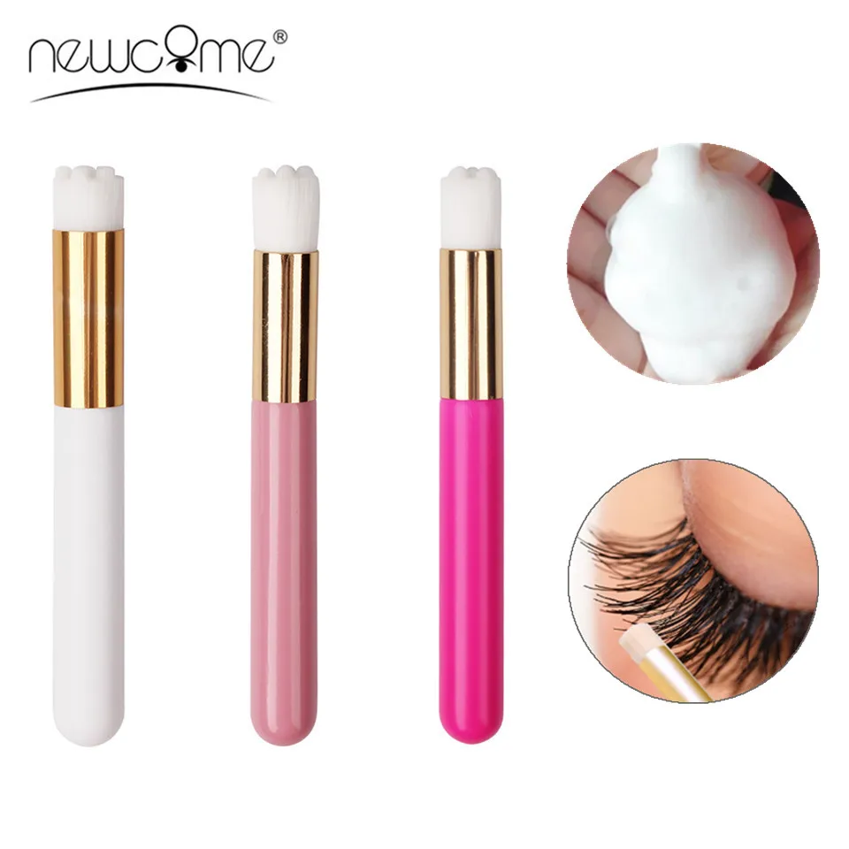 NEWCOME 1PC Eyelash Cleaning Brushes Face Shampoo Brush Eyebrow Nose Washing Clean False Eyelash Extension Makeup Tools
NEWCOME 1PC Eyelash Cleaning Brushes Face Shampoo Brush Eyebrow Nose Washing Clean False Eyelash Extension Makeup Tools
