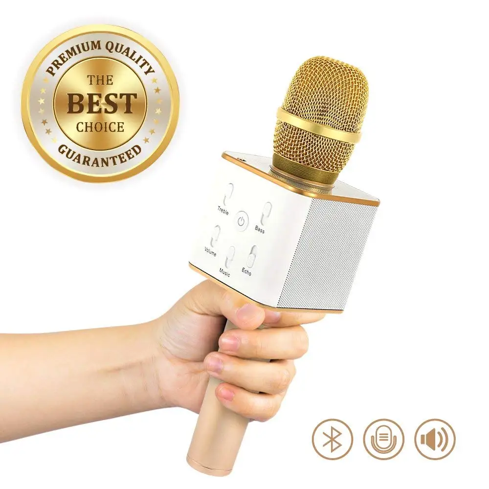 2019 New Bluetooth Wireless Microphone Karaoke Machine for Kid Children Adult Portable Home Outdoor KTV Mikrofon Mikrafon
2019 New Bluetooth Wireless Microphone Karaoke Machine for Kid Children Adult Portable Home Outdoor KTV Mikrofon Mikrafon