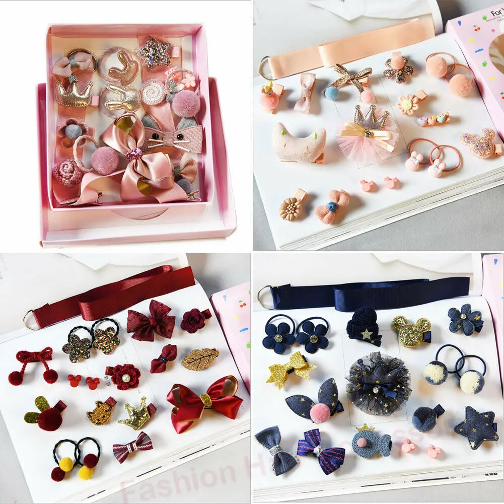 New 18pcs/sets Kids Children Flower Crown Hair Accessories Bowknot Bow Hair Clip Scrunchy Star Rabbit Gum For Girls Headwear
New 18pcs/sets Kids Children Flower Crown Hair Accessories Bowknot Bow Hair Clip Scrunchy Star Rabbit Gum For Girls Headwear
