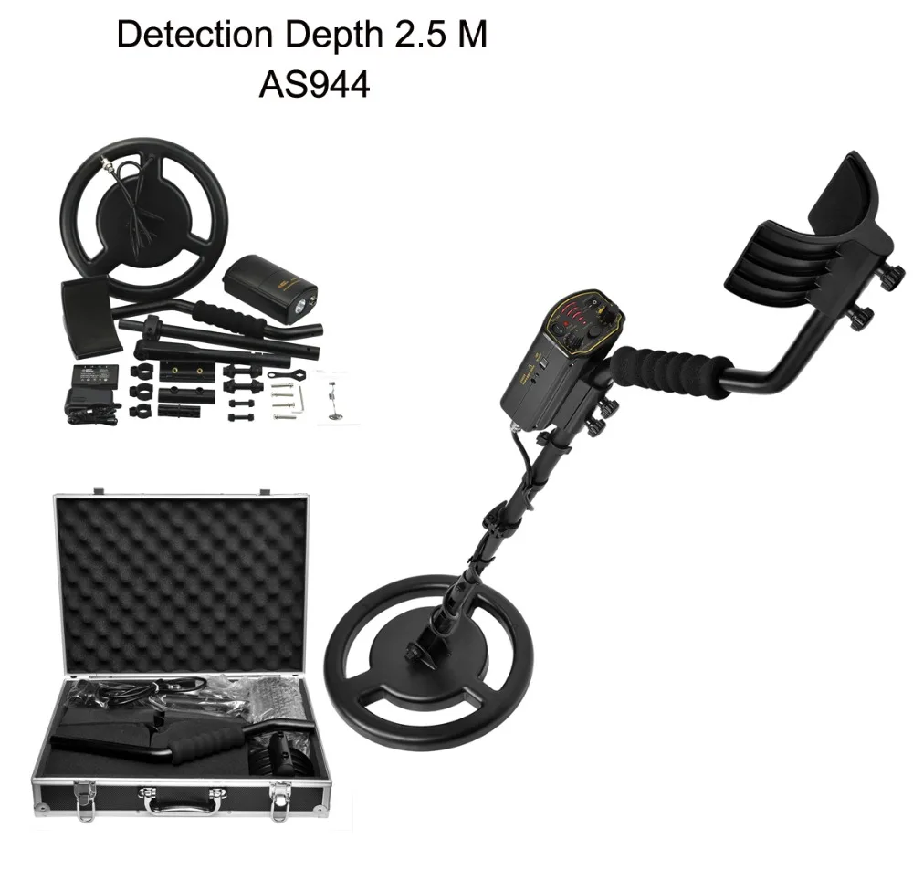 Profession UnderGround Metal Detector Depth1.5m/2.5m Scanner Metal Finder Gold Digger Treasure Hunter 1200mA li-Battery Seecker
Profession UnderGround Metal Detector Depth1.5m/2.5m Scanner Metal Finder Gold Digger Treasure Hunter 1200mA li-Battery Seecker