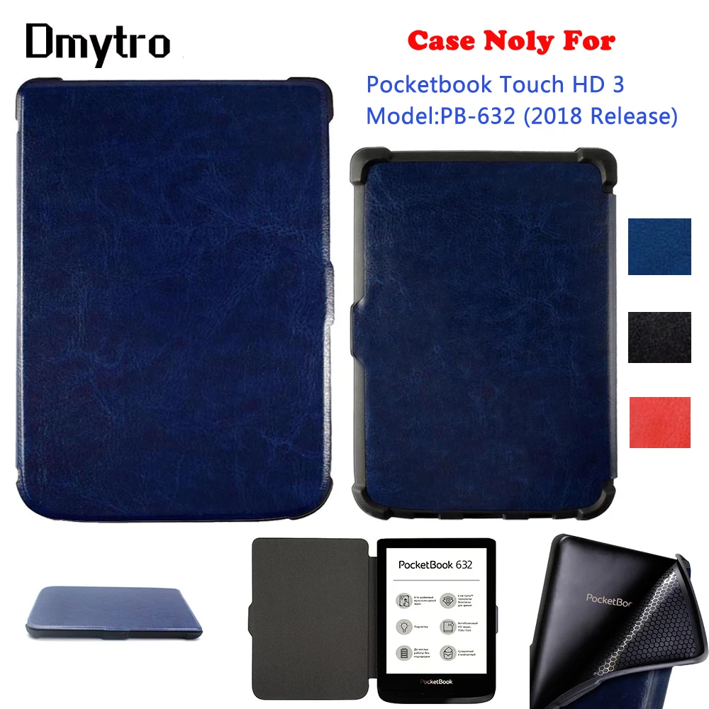 Pocketbook 632 Touch HD 3 eReader flip TPU Soft shell cover for Model PB 632 ebook ultra slim Case magnetic clasp case
Pocketbook 632 Touch HD 3 eReader flip TPU Soft shell cover for Model PB 632 ebook ultra slim Case magnetic clasp case