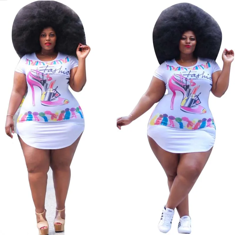 2019 New Summer Graffiti White T-shirt Skirt Women Casual Short Sleeve O-Neck Long Shirt Tee Shirt Femme Tops Plus Size
2019 New Summer Graffiti White T-shirt Skirt Women Casual Short Sleeve O-Neck Long Shirt Tee Shirt Femme Tops Plus Size