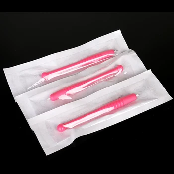 Wholesale- 100pcs/lot Handmade Pen-Blade Permanent Makeup Pen Eyebrow Manual Pen for Tattoo Kits Accessories MUA501
Wholesale- 100pcs/lot Handmade Pen-Blade Permanent Makeup Pen Eyebrow Manual Pen for Tattoo Kits Accessories MUA501