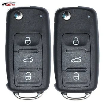 KEYECU 2 Pcs Flip Remote Key Fob 3 Button 434MHz for Volkswagen Beetle Caddy Golf Polo Eos 5K0837202AJ 5K0 837 202 AJ With ID48
KEYECU 2 Pcs Flip Remote Key Fob 3 Button 434MHz for Volkswagen Beetle Caddy Golf Polo Eos 5K0837202AJ 5K0 837 202 AJ With ID48
