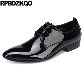 British Style Italian Real Leather Wedding Genuine Formal Luxury Men Black Patent Dress Shoes Pointed Toe Oxfords Italy Derby
British Style Italian Real Leather Wedding Genuine Formal Luxury Men Black Patent Dress Shoes Pointed Toe Oxfords Italy Derby