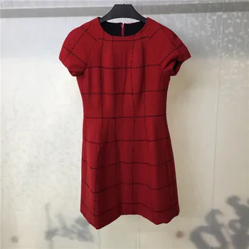 Autumn Red Dress for Women Short Sleeve O-Neck Women Vintage Dress 2018 new Mini Women Dress
Autumn Red Dress for Women Short Sleeve O-Neck Women Vintage Dress 2018 new Mini Women Dress