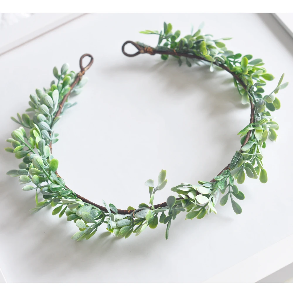 Hot New Foliage Handmade Woman Girls Baby Shower Bridal Shower Primitive Dusty Wreath Flower Crown Base Woodland Tiara
Hot New Foliage Handmade Woman Girls Baby Shower Bridal Shower Primitive Dusty Wreath Flower Crown Base Woodland Tiara