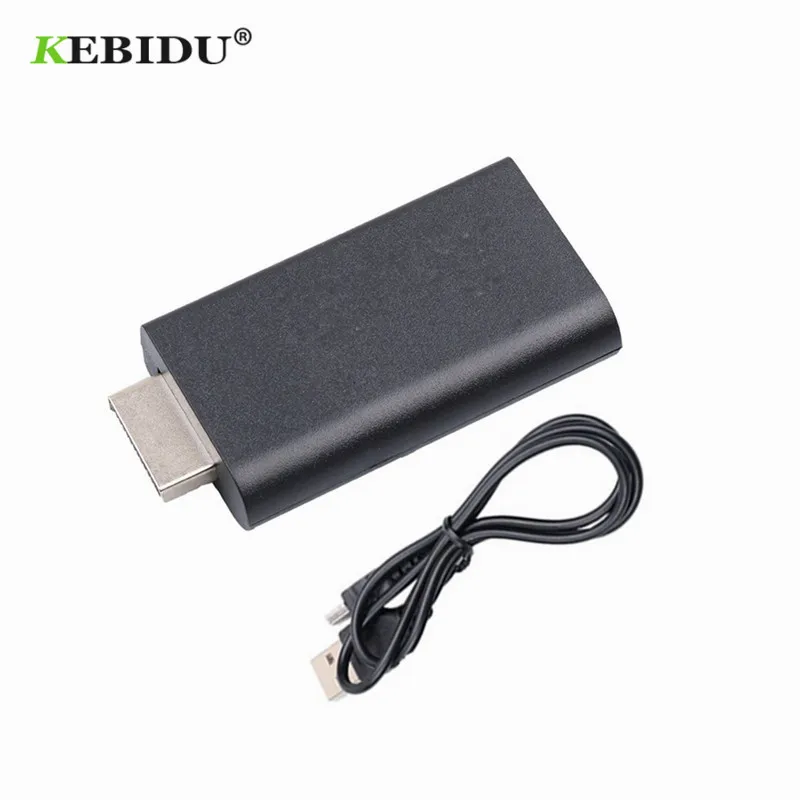Kebidu For PS2 to HDMI with USB 3.5mm audio video Converter for PS2 Player to HDMI adapter For HDTV support 480i 576i 480p
Kebidu For PS2 to HDMI with USB 3.5mm audio video Converter for PS2 Player to HDMI adapter For HDTV support 480i 576i 480p