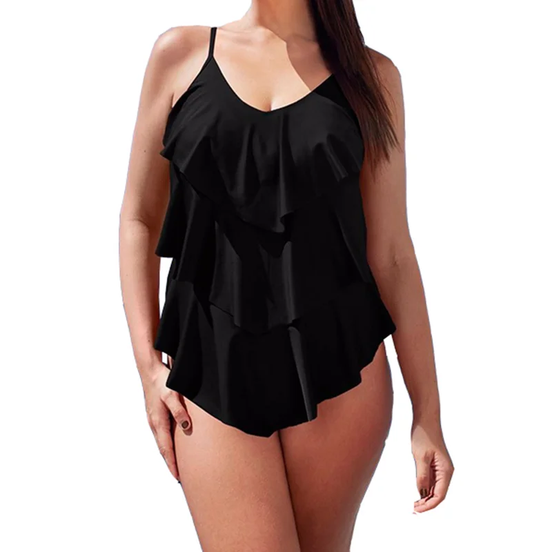 Ruffle One Piece Swimsuit Mature Women Cover Belly Swimwear Swimming Vintage Retro Bodysuit Bathing Suits Monokini Plus Size 3XL
Ruffle One Piece Swimsuit Mature Women Cover Belly Swimwear Swimming Vintage Retro Bodysuit Bathing Suits Monokini Plus Size 3XL