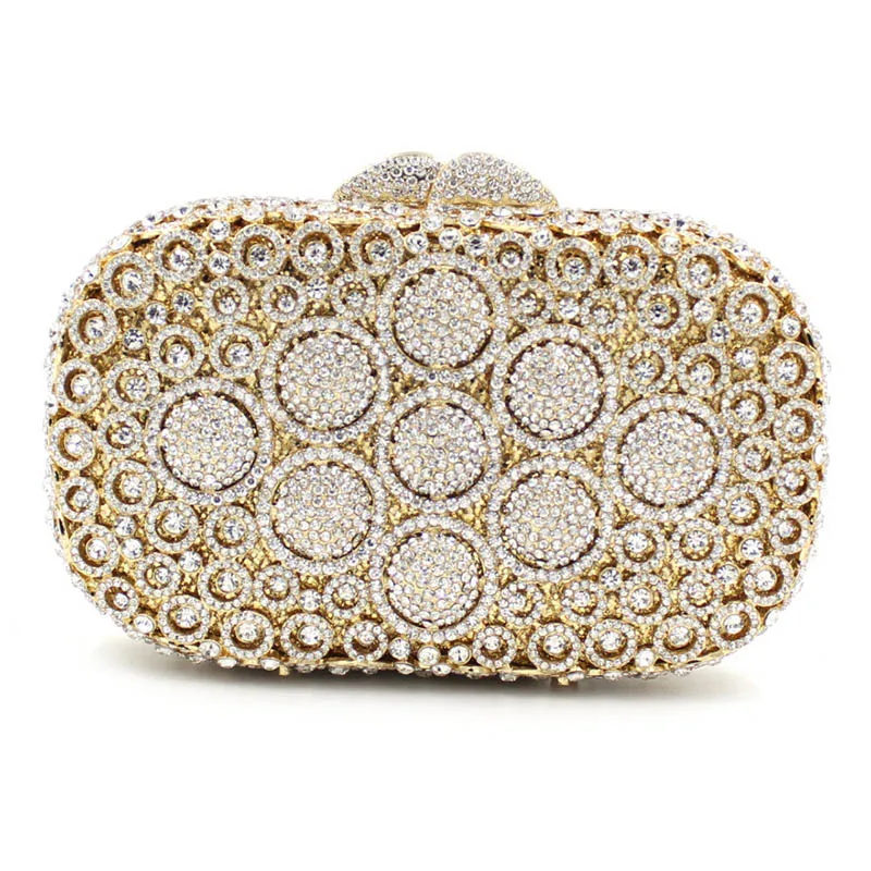 Fashion Diamond Evening Clutch Bag Rhineston Hollow out party purse Over the Shoulder Female Crystal Handbag New
Fashion Diamond Evening Clutch Bag Rhineston Hollow out party purse Over the Shoulder Female Crystal Handbag New