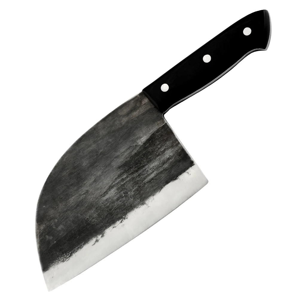 Full Tang Kitchen Chef Knife Handmade Forged High-carbon Clad Steel Kitchen Knives Cleaver Filleting Slicing Broad Butcher knife
Full Tang Kitchen Chef Knife Handmade Forged High-carbon Clad Steel Kitchen Knives Cleaver Filleting Slicing Broad Butcher knife