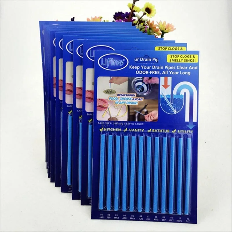 12Pc/set Cleaing Sticks Drain Cleaner Sewer Cleaning Rod Home Cleaning Essential Tools Kitchen Sink Filt Household Cleaning
12Pc/set Cleaing Sticks Drain Cleaner Sewer Cleaning Rod Home Cleaning Essential Tools Kitchen Sink Filt Household Cleaning