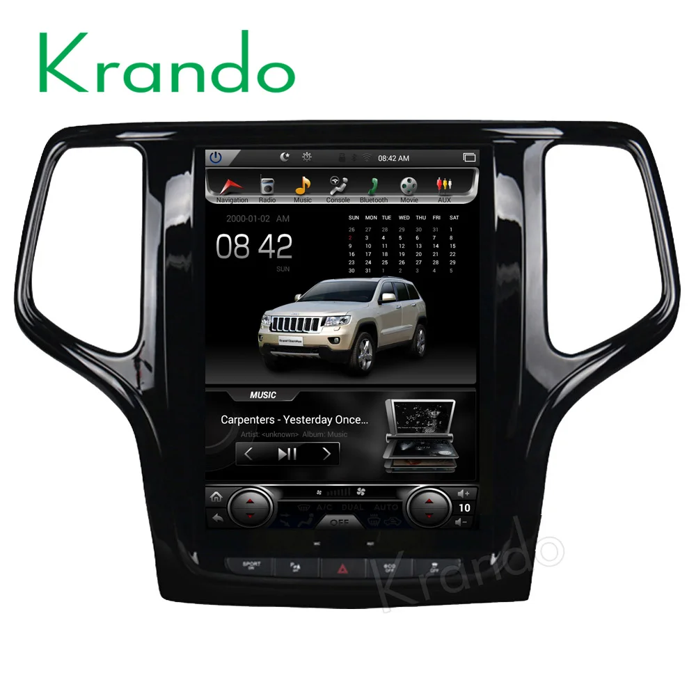 Krando Android 8.1 10.4" Vertical screen car multimedia system GPS for Jeep Grand Cherokee 2014-2016 navigation stereo radio
Krando Android 8.1 10.4" Vertical screen car multimedia system GPS for Jeep Grand Cherokee 2014-2016 navigation stereo radio