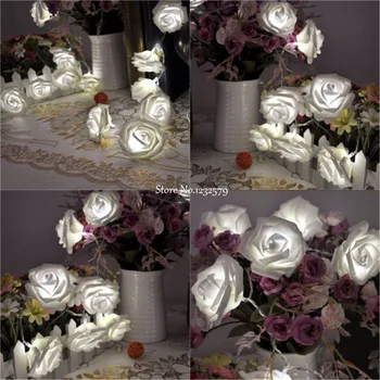 Colorful 20/30/40/50/80 LED Fairy String Lights Battery Operated Rose Flower 2M/3M/4M/5M/10M Christmas Xmas Wedding Party Decor
Colorful 20/30/40/50/80 LED Fairy String Lights Battery Operated Rose Flower 2M/3M/4M/5M/10M Christmas Xmas Wedding Party Decor