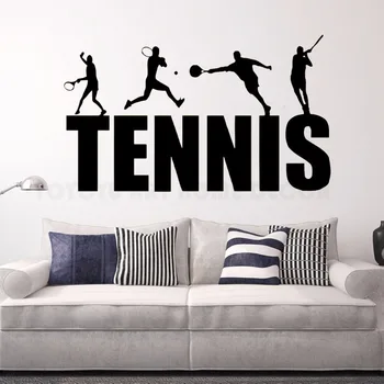 Some tennis player vinyl PVC wall sticker non-toxic wall art mural paper of boys room decoration
Some tennis player vinyl PVC wall sticker non-toxic wall art mural paper of boys room decoration