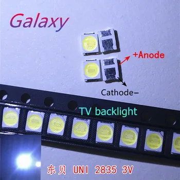 50PCS UNI LED Backlight High Power LED 1W 3V 1210 3528 2835 Cool white LCD Backlight for TV TV Application MSL-628KSW
50PCS UNI LED Backlight High Power LED 1W 3V 1210 3528 2835 Cool white LCD Backlight for TV TV Application MSL-628KSW