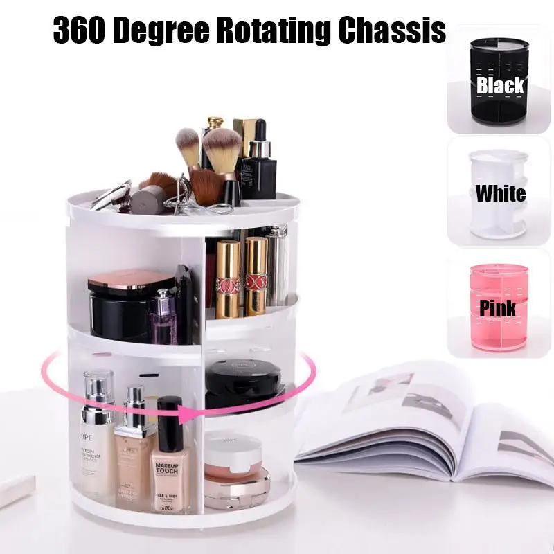 Fashion 360 Degree Rotating Makeup Organizer Box Case Acrylic Professional Rotating Cosmetic Jewelry Holder Organizer Racks
Fashion 360 Degree Rotating Makeup Organizer Box Case Acrylic Professional Rotating Cosmetic Jewelry Holder Organizer Racks