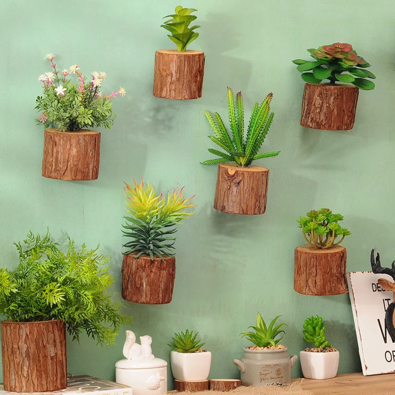 Creative 3D Simulted Plant Wall Hanging Artifical Flower Wood Flowerpots With Flower Ornamental Restaurant Home Wall Decor
Creative 3D Simulted Plant Wall Hanging Artifical Flower Wood Flowerpots With Flower Ornamental Restaurant Home Wall Decor