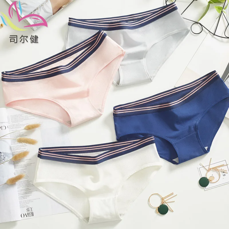 Panties female cotton low waist large size soft and comfortable sexy breathable ladies briefs stretch no trace girls underwear
Panties female cotton low waist large size soft and comfortable sexy breathable ladies briefs stretch no trace girls underwear