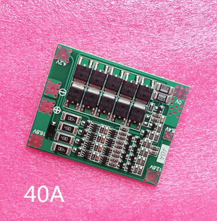 4S 40A Li-ion Lithium Battery 18650 Charger PCB BMS Protection Board with Balance For Drill Motor 14.8V 16.8V Lipo Cell Module
4S 40A Li-ion Lithium Battery 18650 Charger PCB BMS Protection Board with Balance For Drill Motor 14.8V 16.8V Lipo Cell Module