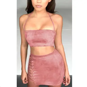 Summer Crop Top Two Piece Set Women Bandage Lace Up Skirt Sexy Cropped Shirt Mini Skirt Suit 2Pcs Set
Summer Crop Top Two Piece Set Women Bandage Lace Up Skirt Sexy Cropped Shirt Mini Skirt Suit 2Pcs Set