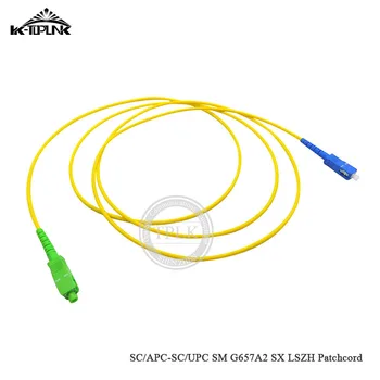 Wholesale price 100pcs SC APC-SC UPC LSZH G657A2 3M Optical Fiber patch cord 3.0mm SX Single mode Fiber patch cord/Jumper
Wholesale price 100pcs SC APC-SC UPC LSZH G657A2 3M Optical Fiber patch cord 3.0mm SX Single mode Fiber patch cord/Jumper