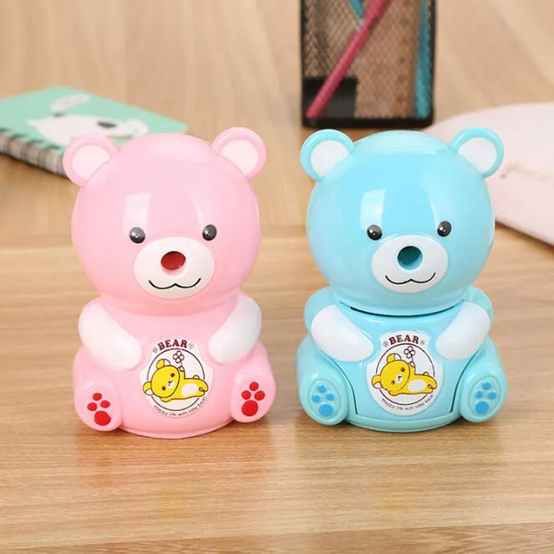 Teddy Bear Hand-Cranked Automatic Pen Pencil Machine Lovely Student Pencil Sharpener School Supplies Stationery Pencil Sharpener
Teddy Bear Hand-Cranked Automatic Pen Pencil Machine Lovely Student Pencil Sharpener School Supplies Stationery Pencil Sharpener