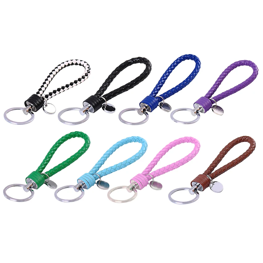 2019 New Arrive Leather Braid Keychains Multi-color Choose Simple Design Cord Key Rings for Men and Women
2019 New Arrive Leather Braid Keychains Multi-color Choose Simple Design Cord Key Rings for Men and Women