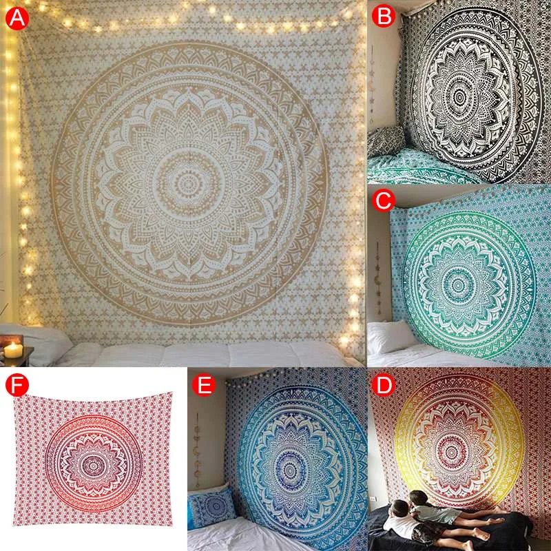 Mandala Style Wall Hanging Tapestry for Home Psychedelic Decoration Multi-designs Boho Decor for Bedroom Bohemian Wall Tapestry
Mandala Style Wall Hanging Tapestry for Home Psychedelic Decoration Multi-designs Boho Decor for Bedroom Bohemian Wall Tapestry