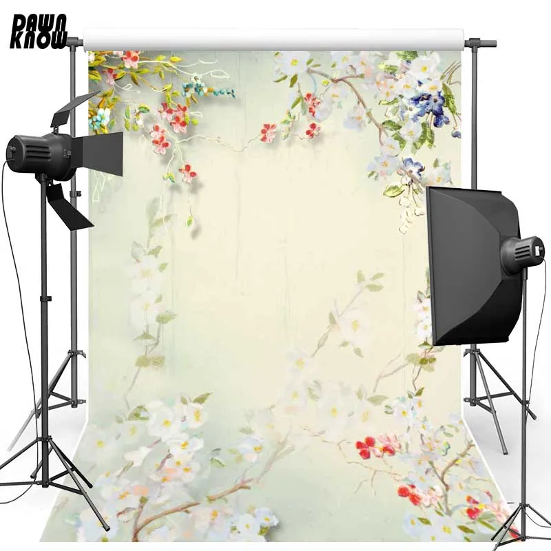 DAWNKNOW Floral Vinyl Cloth Photography Backdrops For Wedding Polyester Backgrounds For Children Photo Studio F1288
DAWNKNOW Floral Vinyl Cloth Photography Backdrops For Wedding Polyester Backgrounds For Children Photo Studio F1288