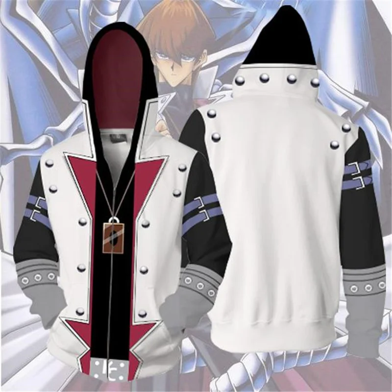 Mens Sweatshirt Anime YuGi-OH Hoodies Zipper Hooded 3D Printed Zip Up Hoodie Casual Polyester
Mens Sweatshirt Anime YuGi-OH Hoodies Zipper Hooded 3D Printed Zip Up Hoodie Casual Polyester