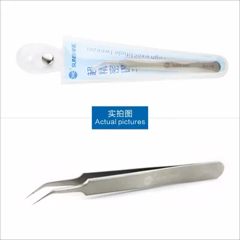 SH-11 SH-15 Ultra precision tweezers stainless steel tip bend tweezers Bird's nest jig maintenance tools tweezers
SH-11 SH-15 Ultra precision tweezers stainless steel tip bend tweezers Bird's nest jig maintenance tools tweezers