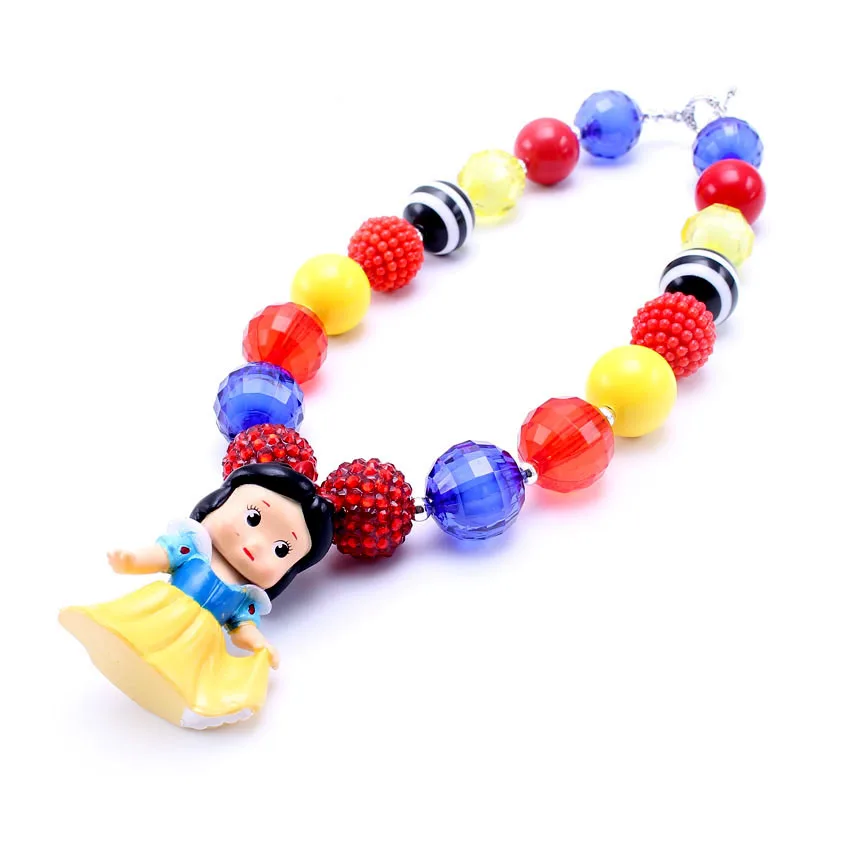 2PCS/Lot DIY kids chunky necklace,snowhite princess necklace bubble gum necklace,girls bead necklace
2PCS/Lot DIY kids chunky necklace,snowhite princess necklace bubble gum necklace,girls bead necklace