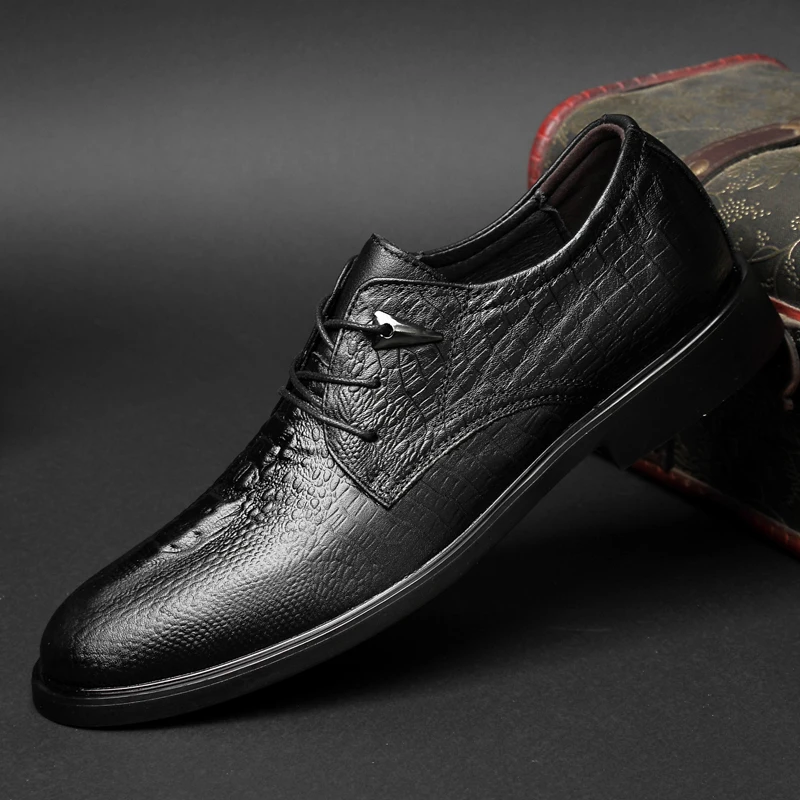 Mens formal shoes outdoor Luxury Genuine Leather Men's Formal Shoes lace up Cow Leather Oxfords Men Business Dress Shoes L5
Mens formal shoes outdoor Luxury Genuine Leather Men's Formal Shoes lace up Cow Leather Oxfords Men Business Dress Shoes L5