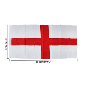 90*150cm England Flag St George Cross National Banner For Office Home Decoration Cheer Up Sourvenir
90*150cm England Flag St George Cross National Banner For Office Home Decoration Cheer Up Sourvenir