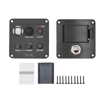 Acoustic Guitar Pickup 2-band EQ Piezo Pickup System Preamp with Tuning Function LED Display Guitar Accessories
Acoustic Guitar Pickup 2-band EQ Piezo Pickup System Preamp with Tuning Function LED Display Guitar Accessories