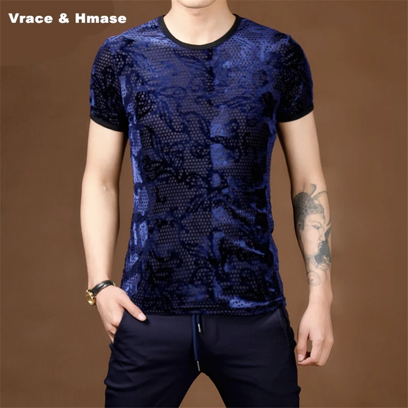 Summer 2018 New ice silk hollow breathable high-quality short sleeve t shirt Korean style fashion slim pleuche t shirt men M-5XL
Summer 2018 New ice silk hollow breathable high-quality short sleeve t shirt Korean style fashion slim pleuche t shirt men M-5XL