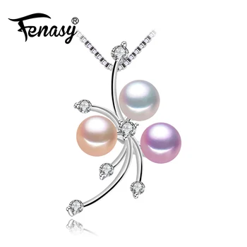 FENASY pearl jewelry natural Pearl pendant necklace for women bohemian 925 sterling silver jewelry female wedding jewelry
FENASY pearl jewelry natural Pearl pendant necklace for women bohemian 925 sterling silver jewelry female wedding jewelry