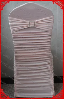 NO.24 Peach Pink Ruffled Lycra Chair Covers With Lycra Band/Sash&Square Diamond Buckle&Pin For Wedding Banquet Home Decoration
NO.24 Peach Pink Ruffled Lycra Chair Covers With Lycra Band/Sash&Square Diamond Buckle&Pin For Wedding Banquet Home Decoration