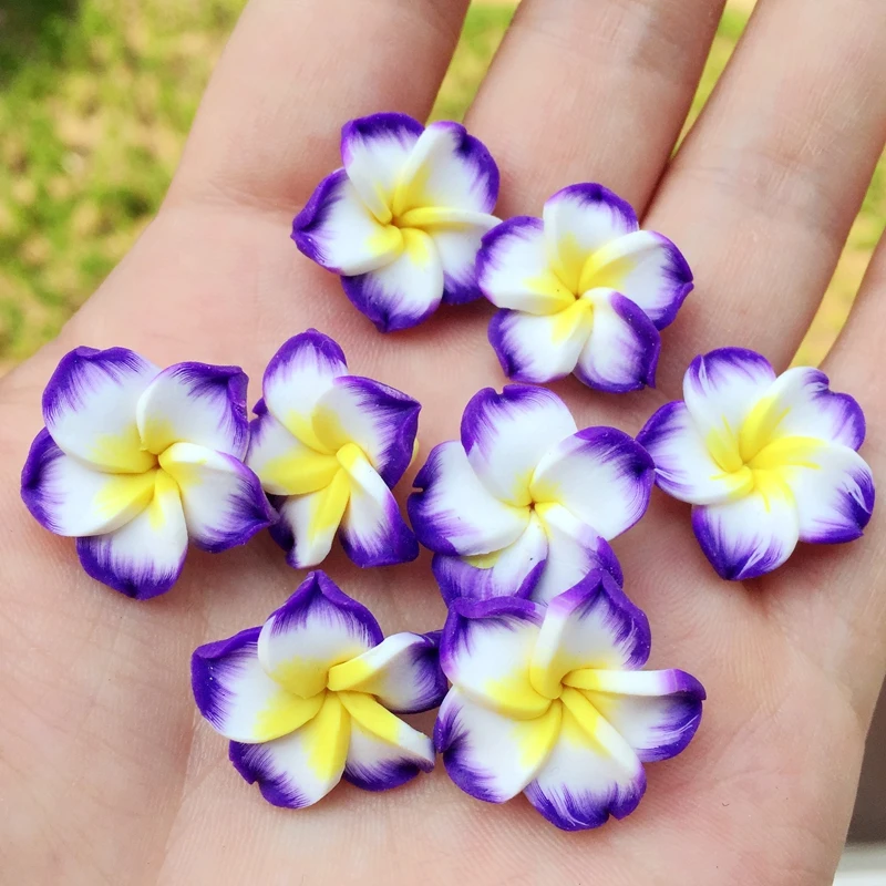 10Pcs 19mm Loose 3D Polymer Clay Beads Flower/Plumeria Cabochon Rubra Design For Scrapbooking DIY Jewelry Making
10Pcs 19mm Loose 3D Polymer Clay Beads Flower/Plumeria Cabochon Rubra Design For Scrapbooking DIY Jewelry Making
