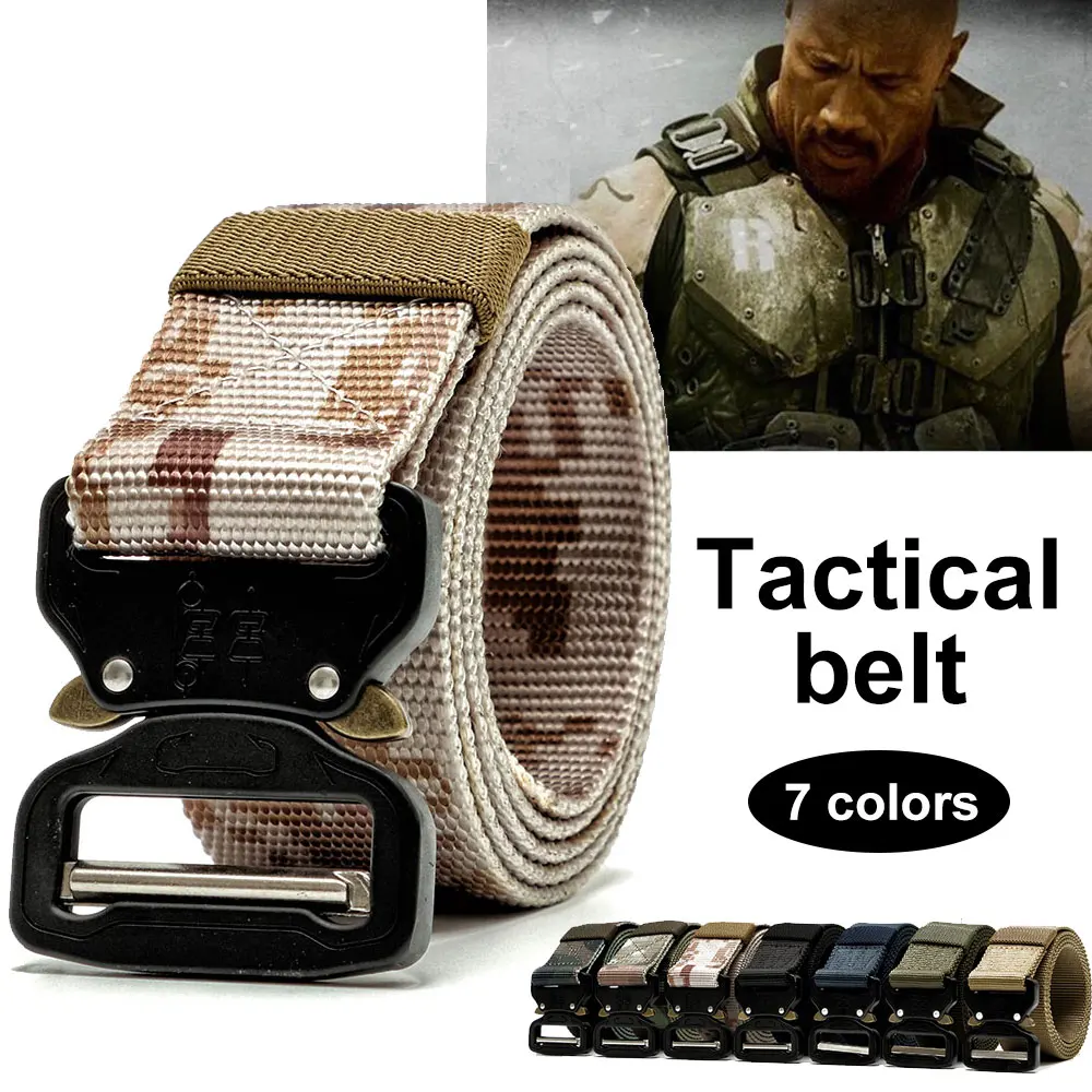 Nylon Webbing Striped Pattern Outside Outdoor Training Belt Tactical Belt Safety Adjustable Waist Straps Casual
Nylon Webbing Striped Pattern Outside Outdoor Training Belt Tactical Belt Safety Adjustable Waist Straps Casual