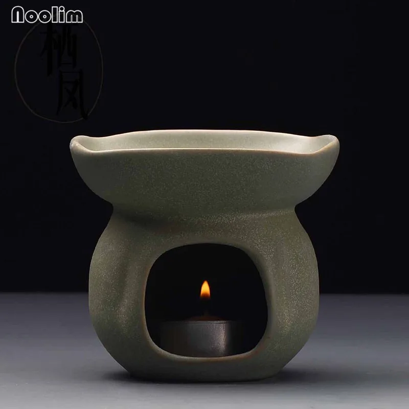 NOOLIM Handmade Ceramic Pottery Oil Aroma Burner Aromatherapy Lamps Candle Holder Incense Burner Essential Oils Air Freshener
NOOLIM Handmade Ceramic Pottery Oil Aroma Burner Aromatherapy Lamps Candle Holder Incense Burner Essential Oils Air Freshener
