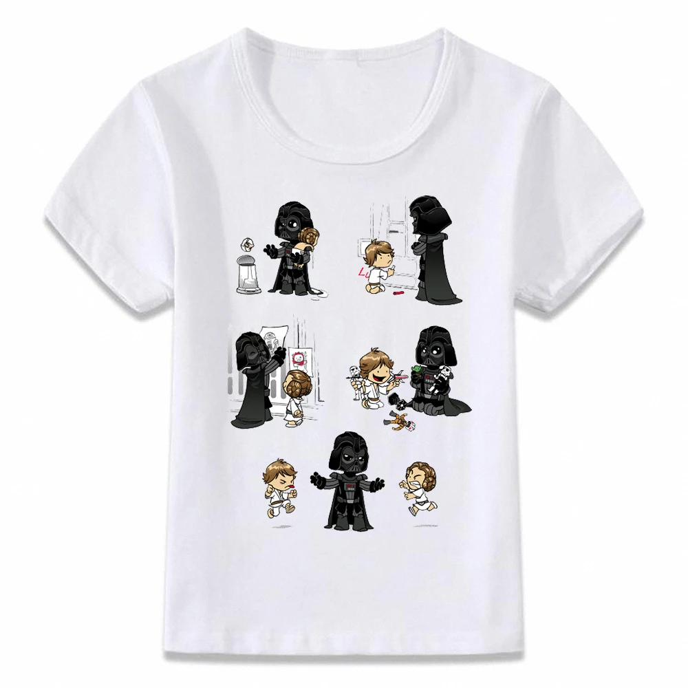 Kids Clothes T Shirt Star Wars Darth Vader Leia and Skywalker Daddy T-shirt for Boys and Girls Toddler Shirts Tee oal041
Kids Clothes T Shirt Star Wars Darth Vader Leia and Skywalker Daddy T-shirt for Boys and Girls Toddler Shirts Tee oal041