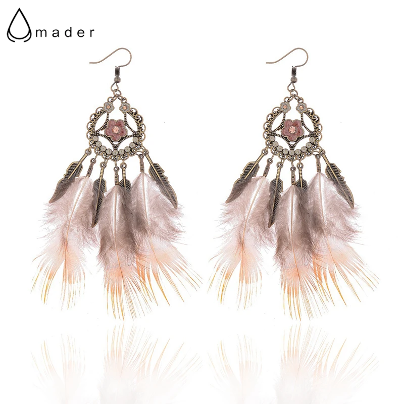 Amader Bohemia Feather Drop Earrings For Women Leaves Tassel Earing Round Elegant Zinc Alloy Earrings HQE676
Amader Bohemia Feather Drop Earrings For Women Leaves Tassel Earing Round Elegant Zinc Alloy Earrings HQE676