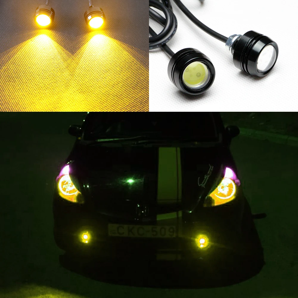 3W Bolt-on LED DRL Daytime Eagle Eye Car Fog Reverse Backup Parking Signal Light Lamp for all car led eagle eyes
3W Bolt-on LED DRL Daytime Eagle Eye Car Fog Reverse Backup Parking Signal Light Lamp for all car led eagle eyes
