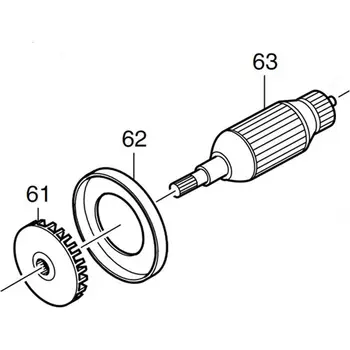 Armature 516653-0 Rotor 220-240V For Makita 5103R
Armature 516653-0 Rotor 220-240V For Makita 5103R