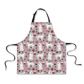 FORUDESIGNS Pyrenees Dog Printing Apron Adult Children Bibs Home Cooking Baking Cleaning Kitchen Aprons Accessories 75*67cm
FORUDESIGNS Pyrenees Dog Printing Apron Adult Children Bibs Home Cooking Baking Cleaning Kitchen Aprons Accessories 75*67cm