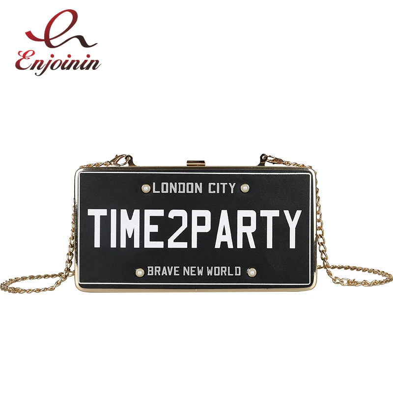 Black & White Box Design Letters Fashion Party Ladies Casual Clutch Bag Mini Chain Purse Crossbody Messenger Bag For Women Flap 
Black & White Box Design Letters Fashion Party Ladies Casual Clutch Bag Mini Chain Purse Crossbody Messenger Bag For Women Flap